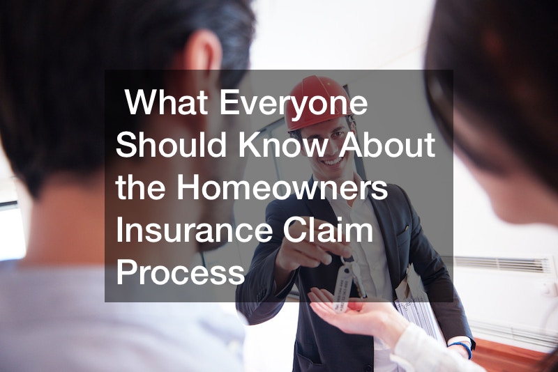 Learn about the homeowners insurance claim process